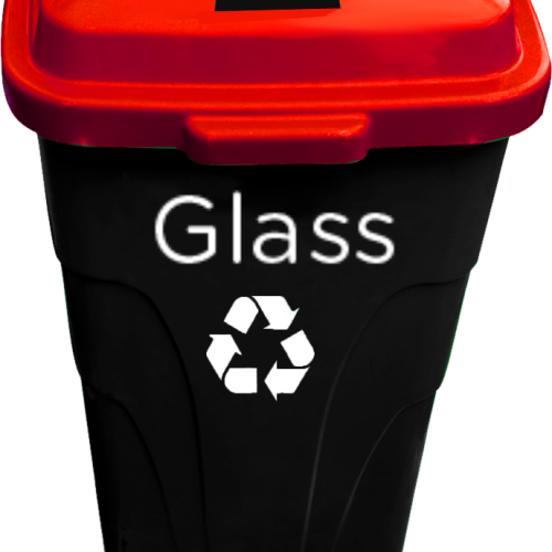 60lt Recycle Waste Bin (squareslit)