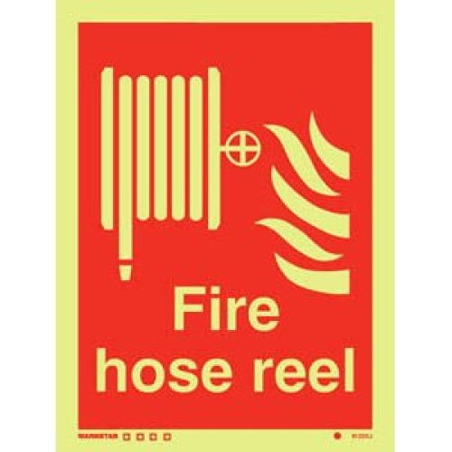 Hose Reel Sign-Photoluminscent
