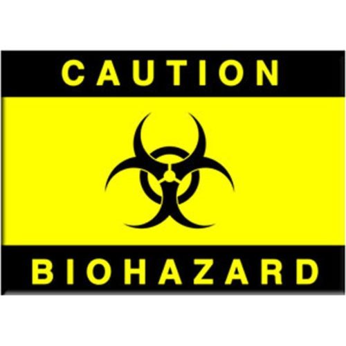 Steel Sheet-Biohazard Sign