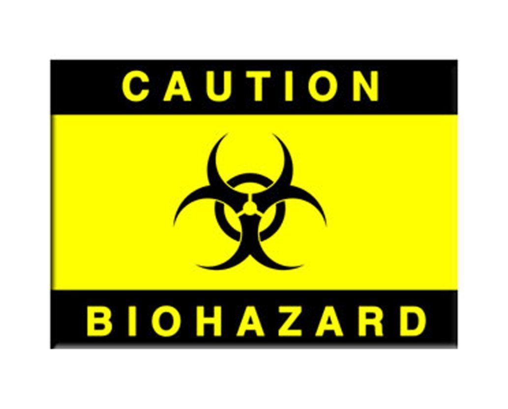 Steel Sheet-Biohazard Sign
