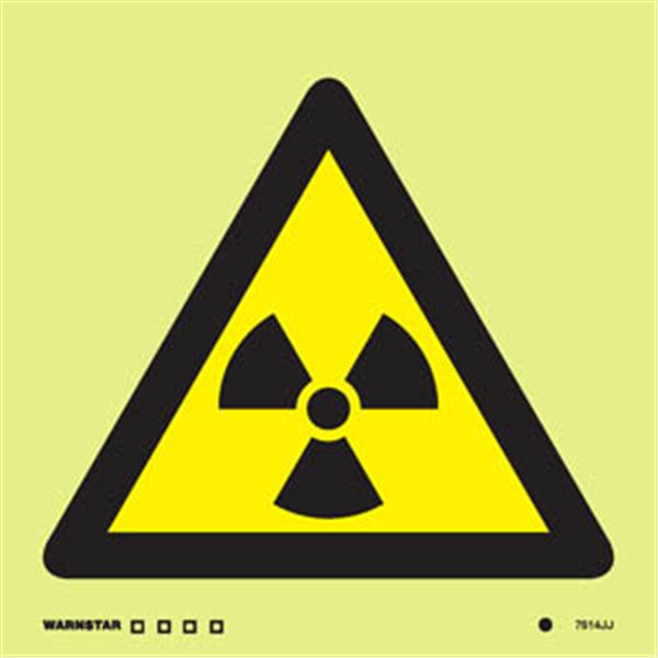 Photoluminscent- Radioactive symbol